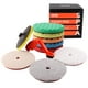 thumbnail image 1 of Kit de almohadillas de pulido SPTA de 10 piezas de 7 pulgadas con placa trasera para coche, 1 of 9