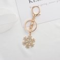 thumbnail image 3 of NETSENG Bling Cristal Clair Flocon de Neige Porte-Clés Porte-Clés, 3 of 4