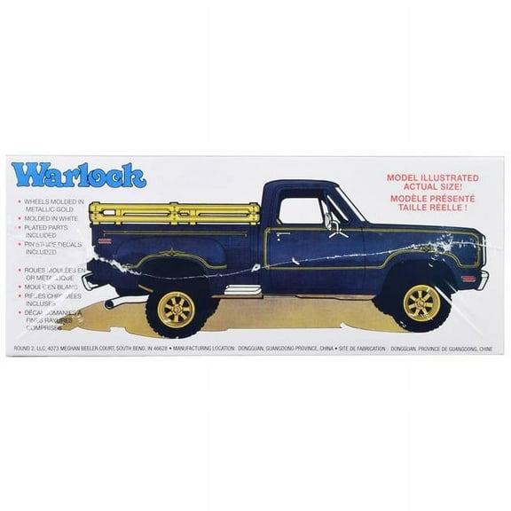 1977 Dodge Warlock Pickup 2T Skill 2 Model Kit