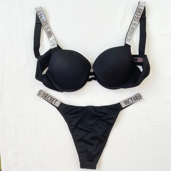 Sexy Lingerie Comfort Women Set Push Up Bra Victoria's Secret Lingerie Set Female 2 Piece Brand Underwear Vetement Femme