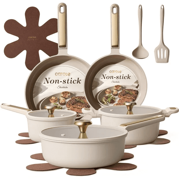Calphalon Select AquaShield Nonstick 10-Piece Hard Anodized Pots