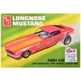 thumbnail image 1 of Skill 2 Model Kit 1969 Ford Mustang Longnose Funny Car "Gas Ronda" 1/25 Scale Model by AMT, 1 of 1