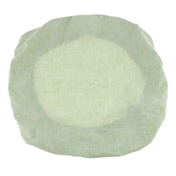 Funda de silla redonda y cuadrada para comedor, fiesta de bodas, evento, asiento, se adapta Verde