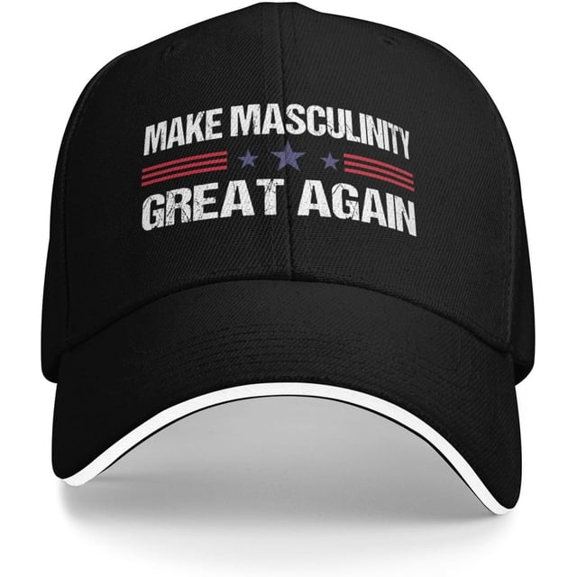 Make Masculinity Great Again Hat Baseball Cap Trucker Cap for Men Women
