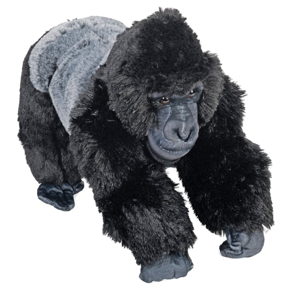 Wild Republic Artist Collection Mountain Gorilla Dian Fossey, Stuffed Animal, 13 inch, Plush Toy, Fill is Spun Recycled Water Bottles