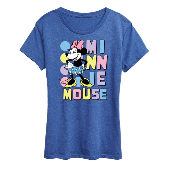 Disney - Minnie Mouse Winking - Women's Short Sleeve Graphic T-Shirt