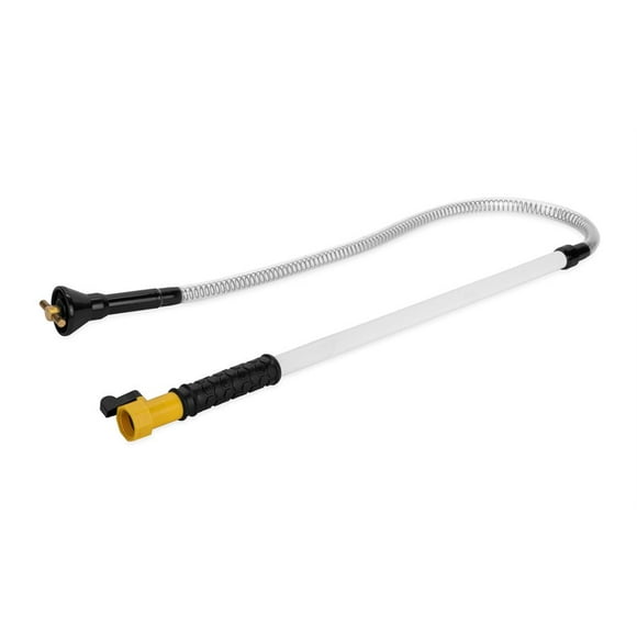 Camco Waste Holding Tank Rinser 40074 Swivel Stik; Stick Type Used Through Toilet; With Shut Off Valve; With Tank Rinser Handle and Hose