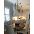 thumbnail image 4 of 3336BZ-Hinkley Lighting-Fulton - 4 Light Large Open Frame Foyer in Transitional-Industrial Style - 22 Inches Wide by 24.5 Inches High-Bronze Finish, 4 of 8