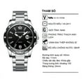 thumbnail image 3 of Relojes de pulsera de cuarzo de lujo para hombre, relojes casuales de negocios a la moda, 3 of 8