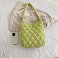 thumbnail image 2 of Bolsa de cubo para mujer, de supermercado reutilizable de pana informal, moda para oficina y escuela Tmvgtek Para Estrenar, 2 of 9