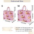 thumbnail image 2 of FORMRS Womens Corduroy Tote Bag Crossbody Shoulder Handbag with Pocket, Cartoon Doughnuts, 2 of 7