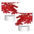 thumbnail image 2 of Cauagu Red Maple Leaf for Rectangle Acrylic Night Light - Acrylic Modern Bedside Light with LED Light Lamp Base - Decorative Night Lamp for Restaurant Bar Cafe Shop, 2 of 9