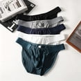 thumbnail image 6 of Kudavo Men's Bikini Briefs,Cool & Breathable Nylon Moisture‑Wicking Underwear,3‑Pack,Size M, 6 of 10
