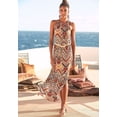 thumbnail image 2 of LASCANA Women's Print Maxi Dress Strap, 2 of 5
