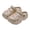 B Khaki, variant on Wovix Slippers For Women Breathable Platform Clogs Unisex Slip On Casual Shoes With Accessories Charms Cushioned Thick Sole Indoor Outdoor Shoes