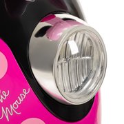 Huffy 6V Disney Minnie Mouse Euro Scooter Ride-On with Lights and Sounds, Ages 3-5