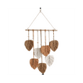 thumbnail image 3 of Leaf Macrame Wall Hanging Boho Room Home Decor Woven Aesthetic Wall Tapestry Home Room Wedding Decoration Khaki, 3 of 8