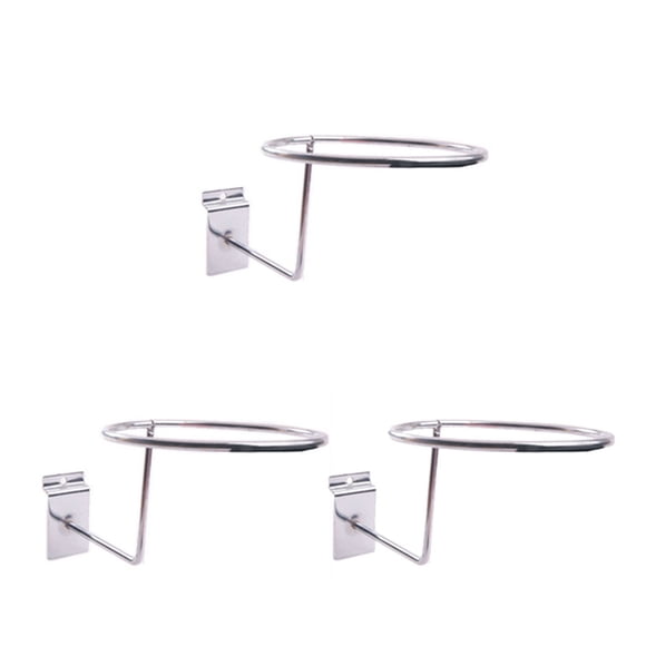 Minnieouse Soporte para sombreros de 3 piezas para en interiores, soportes para exhibir gorras de béisbol, colgador de fijación, estante de Accesorio para el cabello
