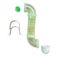 thumbnail image 2 of Part de bricolaje de tablero ocupado, piezas de tablero sensorial, juguetes de viajes educativos de tuberías Material de bricolaje para niños Regalos Verde, 2 of 8