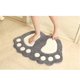 thumbnail image 1 of Alfombra de baño Alfombra de baño hecha de microfibra Diseño de huella antideslizante Alfombra de baño Alfombra de baño suave para baños Xemadio LL-0824, 1 of 4