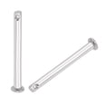 thumbnail image 4 of Uxcell Single Hole Clevis Pins 4mm x 40mm Flat Head 304 Stainless Steel Link Hinge Pin 4Pcs, 4 of 5
