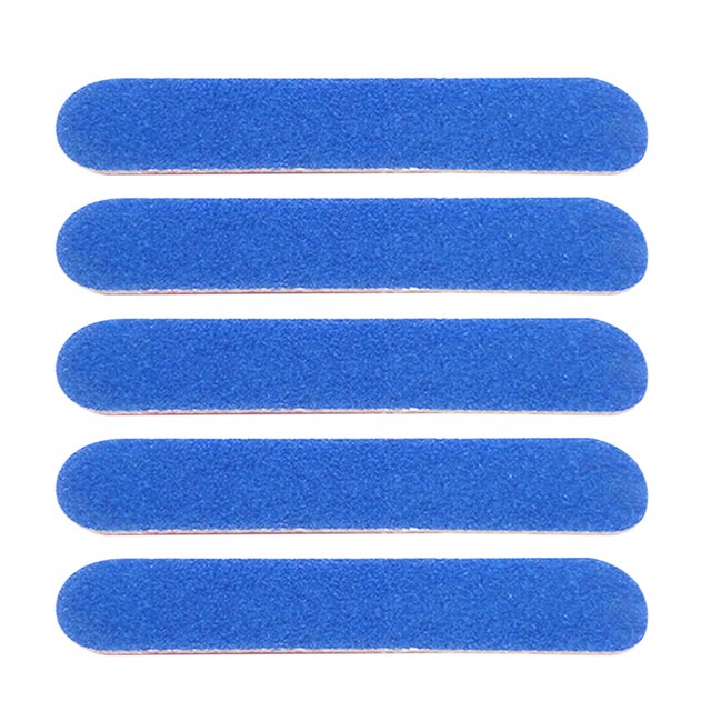 Soidarity Mini limas desechables de doble cara para uñas, bloque de lijado, herramientas profesionales de manicura y pedicura, 100 Uds. Juegos de manicura azul Soidarity CE1581-02B