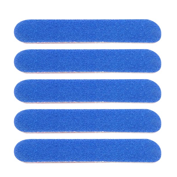 Soidarity Mini limas desechables de doble cara para uñas, bloque de lijado, herramientas profesionales de manicura y pedicura, 100 Uds. Juegos de manicura azul Soidarity CE1581-02B