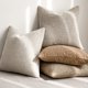 thumbnail image 2 of Fundas de almohada sólidas con textura Boucle, fundas de almohada, sofá decorativo moderno y acogedor, paquete de 2, 18 x 18 pulgadas, marfil neutro, 2 of 5
