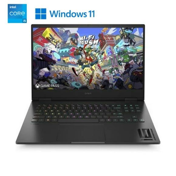 HP OMEN 16.1" Gaming Laptop PC,Intel Core i5-14500HX,16GB RAM,512GB SSD,Mica silver,16-wf1000ca