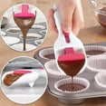 thumbnail image 3 of Cupcake Batter Scoop, Cupcake Scoop Batter Dispenser Sliding Button Baking Scoop Cake Dispensing Spoon for Baking, Pastry & Cake Decorating, 3 of 10