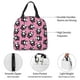 thumbnail image 4 of Fotbe Cute Panda Bolsa Térmica con Estampado y Forro de Aluminio Grueso Bolsa de Almuerzo con Bolsillo Frontal para Hombres y Mujeres, Ideal para Trabajo, Escuela, 4 of 8