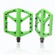 thumbnail image 2 of Pedales de bicicleta - Pedales de plataforma para bicicleta, perfil mínimo, agarre ajustable (Bianchi Green 1 par) JM, 2 of 4