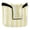 Light Yellow and Off-white Striped, variant on Haosy Pale Red and Off-white Striped Golf Mallet Putter Cover Strong Magnetic Leather Golf Club Headcover Closure