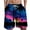 Dark Blue, variant on WAENQINLA Mens Swimming Trunks Big and Tall Elastic Wiast Beach Shorts Quick Dry Drawstring Board Shorts Hawaiian Palm Tree Pattern Loose Fit Swim Shorts Men's Shorts Under 5