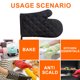 thumbnail image 3 of Juego de manoplas para horno resistentes al calor, agarraderas de agarre para sartenes calientes y horno, par de manoplas de cocina, guante para hornear, 2 uds., 27*17cm, 3 of 5