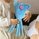 thumbnail image 3 of Muñeco Peluche Calamar Coraline Con Ojo Botón para Habitación, 3 of 9