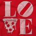 thumbnail image 2 of Pizza Lovers Italian Foodie Love Womens Slim Fit Graphic Tee Brisco Brands M, 2 of 3