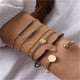 thumbnail image 5 of Set Bangle Mujer Pulsera Pieza S^imple Moda L^ove Pulsera Bohemia 6 Pulseras, 5 of 8