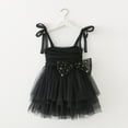 thumbnail image 2 of TAIAOJING Toddler Girls Sleeveless Tulle Bowknot Suspenders Princess Dress Clothes, 2 of 7