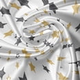 thumbnail image 5 of Ambesonne Sketchy Valance Pack of 2, Cosmos Galaxy Doodle, 42"X12", Yellow Black White, 5 of 5