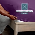 thumbnail image 5 of Bare Home 2-Pack Fitted Sheets - Premium 1800 Collection - Ultra-soft - Deep Pocket - Queen, Plum, 5 of 7
