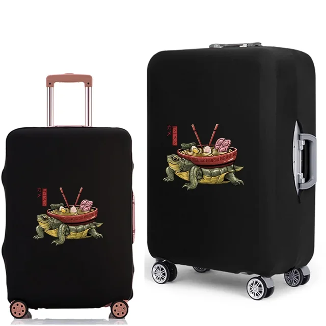 Luggage Cover Protective Suitcase Trolley Case Dust-proof Cover 18 To 28inch Japan Pattern Elastic Travel Protective Suitcase 8japan011 S