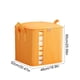 thumbnail image 3 of Bolsa de almacenamiento exterior | Bolsa de embalaje de plástico impermeable, impermeable y resistente al polvo | Gran Capacidad | Naranja | Organizador resistente bajo la cama de 60x60x50cm |, 3 of 6