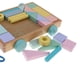 thumbnail image 3 of Bloques de Multicolores Bloques de Construcción de Bloques de Construcción Juguetes, Desarrollo de La Coordinación Ojos de Azul Hugo Conjunto de bloques de construcción de madera, 3 of 7