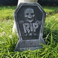 thumbnail image 4 of Lápida de espuma para decoración de Halloween, accesorios de diseño para exteriores, atmósfera de Terror, Graveyard, 4 of 4