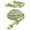 Mint Green, variant on JOLLGII Personalized Bell Collar and Leash Set With Engraved Name and Phone, Classic Quilted Style, Cat and Small Dog Matching Set, Breakaway Buckle, Comfort Padded Handle(L,White)