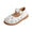White_1, variant on Willtoo Girl's Classic Mary Jane School Uniform Shoes Flat Dress School Shoes