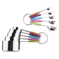 thumbnail image 3 of Juego de 10 tazas y cucharas medidoras Tazas y cucharas para hornear con escala, 3 of 11