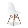 thumbnail image 4 of Heavenly Collection White Wood Chair, 4 of 6
