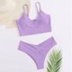 thumbnail image 5 of Augper Women's 23 New Fashion With Bra Pad, No Steel, Quick Drying, Single Wearing Floral Bikini Swimsuit, Women's Split Swimsuit, Split Suit, 5 of 6
